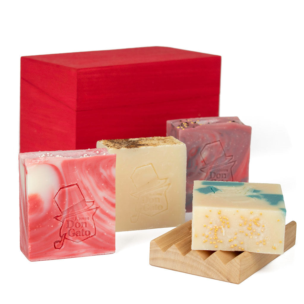 Wooden Box Christmas Gift Set