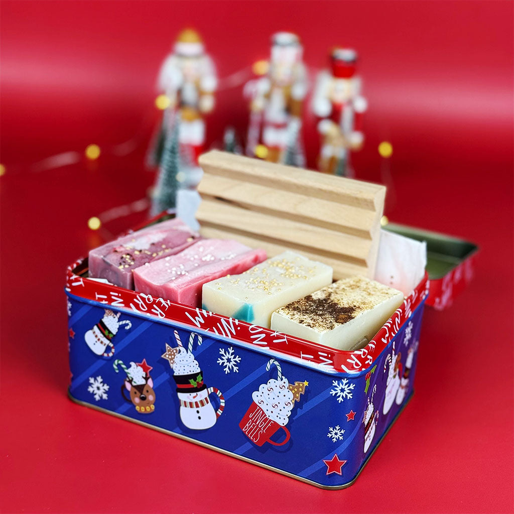 Four Bar Gift Tin Box