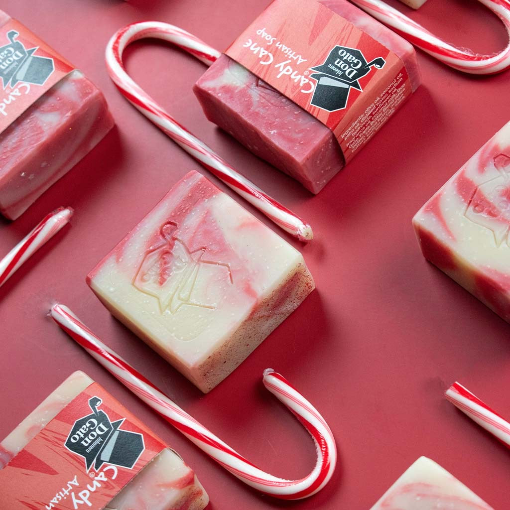 Candy Cane Artisan Soap