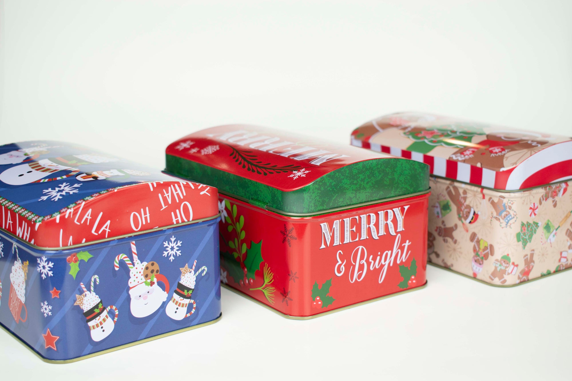 Christmas Four Bar Gift Tin Box