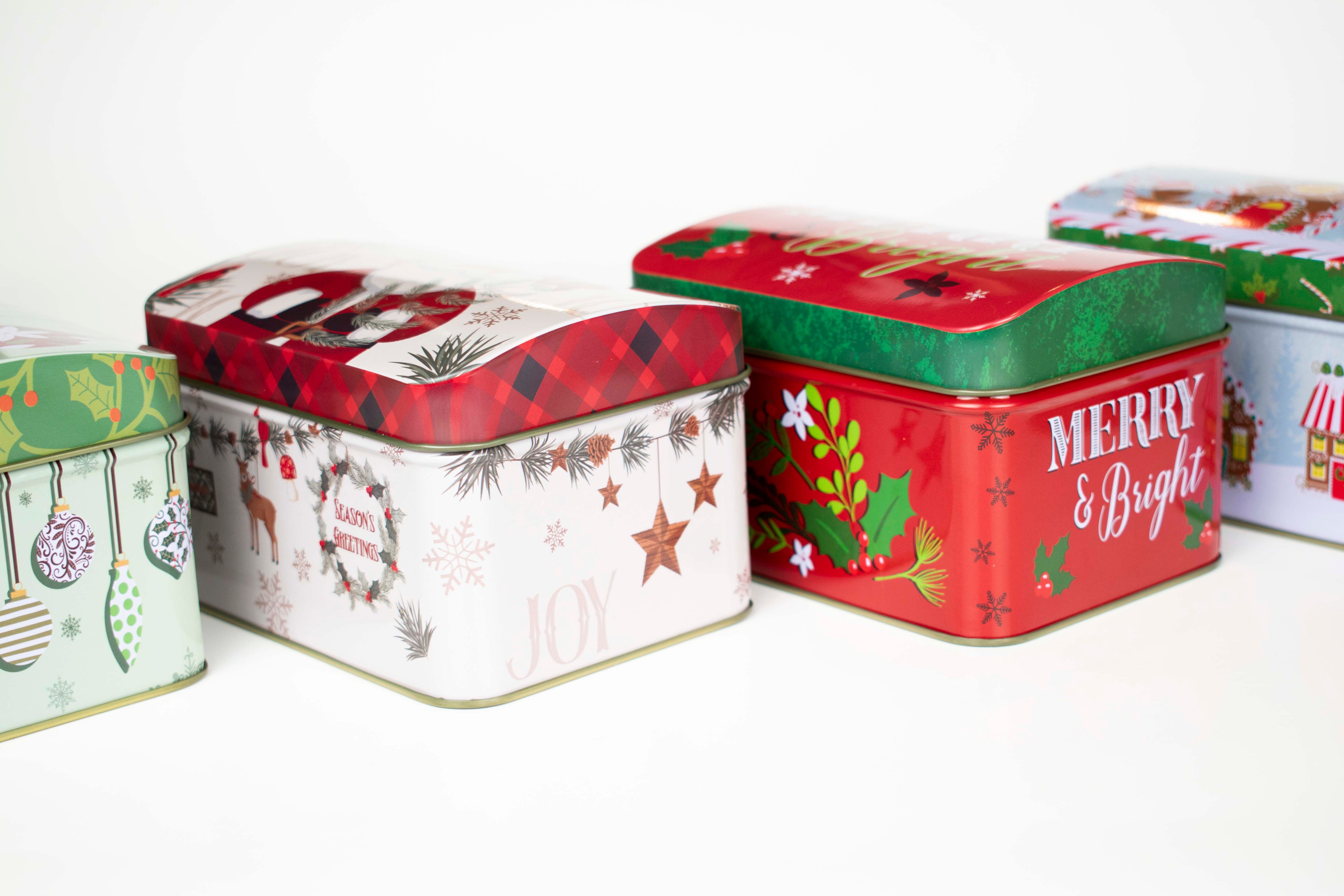 Three Bar Gift Tin Box